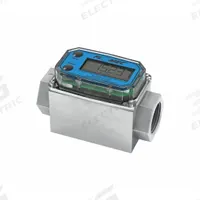 GPI Electronic Flowmeter: Commercial Grade Meter, Turbine, 1 in FNPT, 1 in Connection Size, FNPT (MPN A1Q9GMA100NA1). Key specifications — Product Type: Commercial Grade Meter; Rotor Material: Nylon; Accuracy %: +/-1.5%; Output Type: 4-20 mA; Brand: GPI; Unit Of Measure: Liters; Display Type: Digital; Termination: Not Listed.