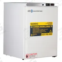 AMERICAN BIOTECH SUPPLY Freezer: Undercounter, 4 cu ft, -25°C to -15°C, Manual Defrost Method, Right (MPN ABT-FFP-04). Key specifications — Defrost Method: Manual; Brand: AMERICAN BIOTECH SUPPLY; Door Hinge: Right.