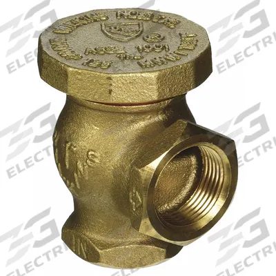 ZURN WILKINS Vacuum Breaker: FNPT x FNPT, 3/4 in Pipe Size, Rough Brass, For Water Media - Atmospheric Vacuum Breakers