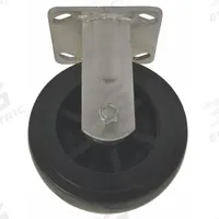 DAYTON Rigid Caster: 700 lb Load Capacity, 6 in Overall Lg, 2 in Overall Wd, Polyolefin/Steel, Black (MPN R005). Key specifications — Material: Polyolefin; Compatible Grainger Part Number: 4W624; Color: Black; Brand: DAYTON; Manufacturer Part Number: R005.