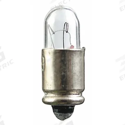 APPROVED VENDOR Incandescent Bulb: Incandescent, Midget Grooved (S5-7), (T) Tubular, T1-3/4 - S5-7 Midget Grooved Base Lamps