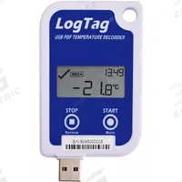 LOGTAG Data Logger: -22°F to 140°F, -30°C to 60°C, UTRID-16, Temp, 140°F Max Dew Point Measured, USB. Key specifications — Interface: USB; Parameters Measured: Temperature °C; Brand: LOGTAG; Features: Ideal for Multi-Stage Distribution Channels Involving Bulk through to “last-mile” Stages; Software Options: No Software Required; Data Logger Type: Temperature.