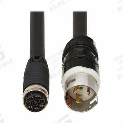 EATON TRIPP LITE Power Cord: 10 ft Cord Lg, Non-NEMA, 50 A Max Current - Power Cords & Splitters for PDUs