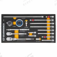 GEARWRENCH: Pear, Reversible, 4° Min Arc Swing (MPN 86520). Key specifications — attr1205598: Reversible; attr1205607: Pear; attr1205624: GEARWRENCH.