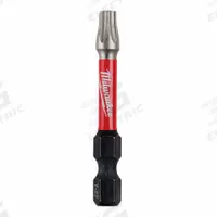 MILWAUKEE Power Bit: Power Bit, T27 Bit Size, Imperial, Torx® Head, T27 Bit Industry Size, Std, Hex (MPN 48-32-4486). Key specifications — attr1119738: Hex; attr1119735: Imperial; attr1119740: Standard; attr1119734: Alloy Steel; attr1119737: Power Bit; attr1119741: MILWAUKEE.