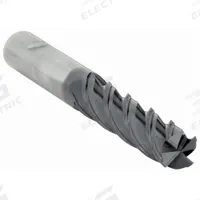 WIDIA HANITA Corner Chamfer End Mill: Carbide, AlTiN Coated, 4 Flute, 3/4" Mill Dia, 3" LOC, 6" OAL (MPN 4V6519007NW)