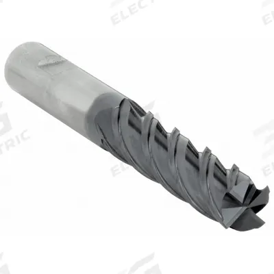 WIDIA HANITA Corner Chamfer End Mill: Carbide, AlTiN Coated, 4 Flute, 3/4" Mill Dia - Fast-Cutting Carbide Corner-Chamfer End Mills for Steel & Cast Iron