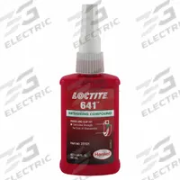 LOCTITE Retaining Compound: 641, 1.7 fl oz, Bottle, Yellow, Easy to Disassemble (MPN 231121). Key specifications — Color: Yellow.