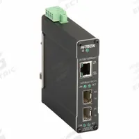 RED LION Ethernet Switch: Unmanaged, DIN Rail, 1 Ports, RJ45, IP30 (MPN 1003GX2-B). Key specifications — Port Type: RJ45; Manufacturer Part Number: 1003GX2-B; Brand: RED LION; Features: Full Wire Speed Communications; IP Rating: IP30; Maximum Input Voltage: 30V DC; Mounting Location: DIN Rail; Network Interface: 6 gbps.