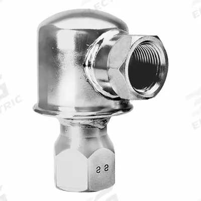 ARMSTRONG INTERNATIONAL Thermostatic Air Vent: Stainless Steel Body, Angle Design, 4,500 lb/hr - Stainless Steel Angle Thermostatic Steam Traps
