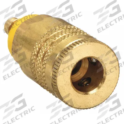 PARKER Quick Connect Hose Coupling: 1/4 in Body Size, 3/8 in Hose Fitting Size - ARO Brass Quick-Connect Air Coupling Bodies