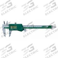 INSIZE Blade Jaw Digital Caliper: 0 in to 8 in /0 mm to 200 mm, Cabled, +/-0.0012 in Accuracy (MPN 1188-200A). Key specifications — attr1184461: +/-0.0012 in; attr1184462: 0.0005 in/0.01 mm; attr1184471: Outside; attr1184472: Knife Edge; attr1184496: INSIZE.