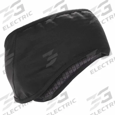 ERGODYNE Headband: Head Warmers, Black, Universal, Head Band, Polyester/Spandex - Headbands