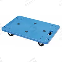 APPROVED VENDOR General Purpose Dolly: 220 lb, 24 in L x 16 in W x 5 in H Deck, Rubber Padded, Blue (MPN 10Z905). Key specifications — Brand: APPROVED VENDOR; Deck Color: Blue; Caster/Wheel Configuration: (4) Swivel; With Reinforcing Cross Brace: No; With Tow Eye: No.