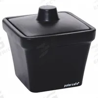 Ice Bucket with Lid: 1 L Capacity, Rectangular, Ethylene Vinyl Acetate, Black, 5 1/2 in Overall Ht (MPN 04393-60). Key specifications — Color: Black; Material: Ethylene Vinyl Acetate; Brand: COLE PARMER; Product Type: Ice Bucket with Lid; Shape: Rectangular.