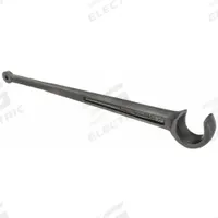 WESTWARD Single End Valve Wheel Wrench: 2 in Head Size, 27 in Overall Lg, Alloy Steel, Powder-Coated (MPN 5PWE9). Key specifications — attr310395: No; attr310394: Powder-Coated; attr310393: Alloy Steel; attr324959: WESTWARD.