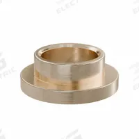 Flanged Sleeve Bearing: Bronze, SAE 841, 1/2 in Bore, 5/8 in OD, 5/16 in Lg, -35°F to 300°F, 10 PK (MPN FF611-09B). Key specifications — System of Measurement: Inch; Material Grade: SAE 841; Flange Type: Flanged; Brand: OILITE.