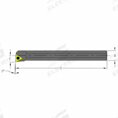ULTRA-DEX USA Indexable Boring Bar: A16R STUPL3 (MPN 957-000-145). Key specifications — attr257292: A16R STUPL3.
