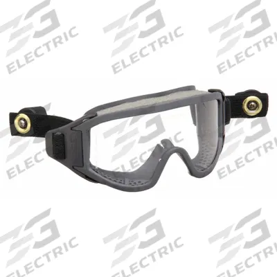 ESS Safety Goggles: Clear, Anti-Fog/Chemical-Resistant/Scratch-Resistant, Indirect Venting - Standard Firefighting Safety Goggles