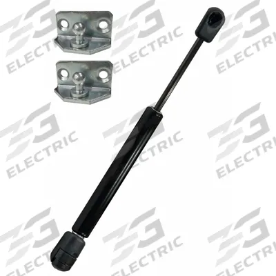 BANSBACH EASYLIFT Gas Spring: M8 Thread Size, 434 mm Ext Lg, 60 lbf Force - Gas Springs