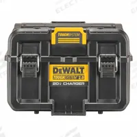 DEWALT Charger Box: Multi-Port Charging, For 20V DC/60V DC, 2 Ah Charged in 1-Hour, 120V AC (MPN DWST08050). Key specifications — attr1255775: Standard; attr1255810: 60V DC; attr1255811: (2) 20V; attr1255812: 120V AC.