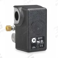 CONDOR USA, INC Pressure Switch: Std, 25 psi – 160 psi, (4) 1/4" FNPT, 105 psi / 135 psi ON/OFF (MPN 11NCXE). Key specifications — attr1027655: Diaphragm; attr434202: CONDOR USA, INC; attr1027685: (4) 1/4" FNPT; attr1027686: Standard; attr1027690: None.