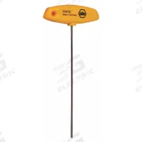 WIHA Hex Key: 0 Ball Ends, 3/32 in Tip Size, SAE, Long, Alloy Steel, Chrome, 6 in Long Arm Lg, T (MPN 33453). Key specifications — attr1205521: WIHA; attr1205526: Chrome.
