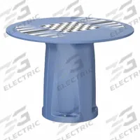 CORTECH Table: 28 in Overall Ht, 42 in Overall Dia, Game Top Included, Ballast Accepted, ISO 22196 (MPN 668MBGT). Key specifications — attr1032567: CORTECH; attr1032564: Ballast Accepted; attr1032590: Polyethylene; attr1075036: Endurance.
