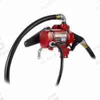 FILL-RITE Electric Drum Pump: 24 V DC, 1/3 hp HP, 25 gpm Max. Flow Rate, Pump with Hose & Nozzle (MPN NX25-DDCNB-AA). Key specifications — Brand: FILL-RITE; Meter: Not Included.