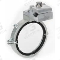 BRIDGEPORT FITTINGS Split Bushing: Steel, Tin Electro-Plated/Zinc Plated, 6 in Trade Size, Insulated (MPN SGBS-39250). Key specifications — Insulated: Yes; Brand: BRIDGEPORT FITTINGS.