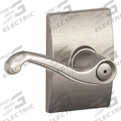 SCHLAGE RESIDENTIAL Door Lockset: Privacy Lever Locksets