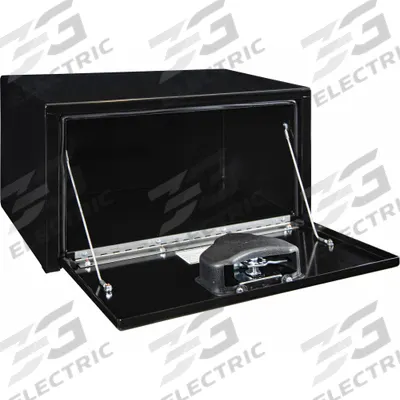 BUYERS PRODUCTS Truck Box: Underbody Truck Box, Single Drop-Down Door Door, 16 in Overall Dp - Single Drop-Down Door Boxes