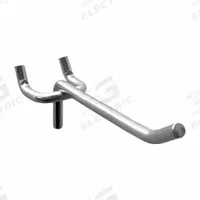 APPROVED VENDOR Straight Hook, 6 in: 1/4 in Peg Hole, For 1 in Pegboard Hole Spacing, Hanging, 10 PK (MPN 787CX5). Key specifications — Finish: Zinc Plated; Color: Silver; Locking System: Hanging; Mounting Type: Surface; Material: Steel; Brand: APPROVED VENDOR.