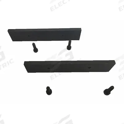 WESTWARD Replacement Jaw: Works with 10D734 (MPN GGS_49262) - Screw-In Vise Jaw Caps