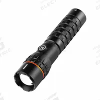 NEBO Work Light: Rechargeable, 1,000 lm, 3 hr Run Time at Max. Brightness, 252 m Max Beam, Black (MPN NEB-FLT-1044). Key specifications — Charger Style Included: USB Type-C Cord; Brand: NEBO; Battery Requirements - Broad: Includes Rechargeable.