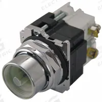 EATON Extended Push Button: 30 mm, Non-Metallic, Maintained/Momentary, Full Volt, Incandescent (MPN 10250T477). Key specifications — Action: Maintained/Momentary; Brand: EATON; Series: 10250T; Push Button Material Type: Non-Metallic.