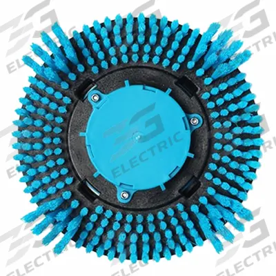TENNANT Pad Driver: 7 in Pad/Brush Size, Round, 7 in Dia, 14 1/2 in Fits Machine Size - Pad Drivers