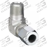 PARKER Compression Fitting Elbow: 1/2 in OD x 1/2 in Pipe Size, 1/2-14 Thread Size (MPN 8-8 CBU-S). Key specifications — Brand: PARKER; Series: Ferulok.