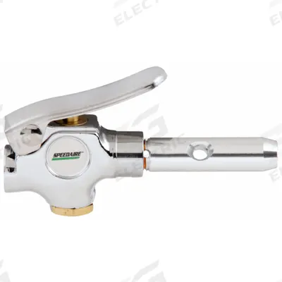 SPEEDAIRE Air Gun: Thumb-Lever Grip, Aluminum, 1/4 in Female NPT, 1 Nozzle(s), Straight - Thumb-Lever Air Guns