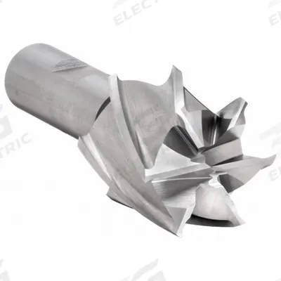 CLEVELAND Square End Mill: High Speed Steel, 6 Flute, 1-1/2" Mill Dia, 1-3/8" LOC - General Purpose High-Speed Steel Square End Mills