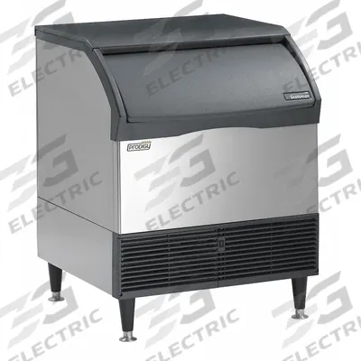 SCOTSMAN Ice Machine: Half Dice, 347 lb Ice per Day, Water Cooled, 33 in Ht, 30 in Wd - Undercounter Ice Machines