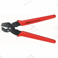 KNIPEX Notching Pliers: 9 7/8 in Overall Lg, Steel, Plastic (MPN 90 61 20). Key specifications — attr308479: Plastic; attr308478: Steel; attr324866: KNIPEX.