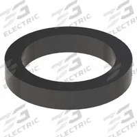 APPROVED VENDOR Spacer: M13 Screw Size, 3 mm Overall Lg, Round, Nylon, Plain, Nylon, 10 PK (MPN 13ME118). Key specifications — Color: Black; Brand: APPROVED VENDOR.