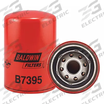 BALDWIN FILTERS Oil Filter: B7395, 31/32"-20 Thread Size, 5 3/8 in Overall Ht, Oil, Quincy - Spin-On Oil Filters