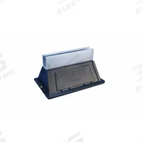 Rooftop Support: Polyethylene/Polypropylene/Steel, Hot-Dip Galvanized, 12 ga Gauge, Slotted Holes (MPN PSF10D). Key specifications — Material: Steel; Color: Black; Finish: Hot-Dip Galvanized; Hole Size: 1-1/8 in x 13/32 in; Hole Spacing: 2 in Center to Center; Slot Type: Slotted; Brand: NVENT ERICO.