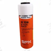 POWER TEAM Hydraulic Cylinder: Single Acting, 25 ton Nominal Capacity, 6 in Nominal Stroke Lg, Steel (MPN C256C). Key specifications — attr98927: POWER TEAM.