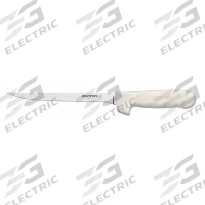 DEXTER RUSSELL Fillet Knife: Flex, 12 in Overall Lg, Steel Blade, Polypropylene Handle - Fillet Knives