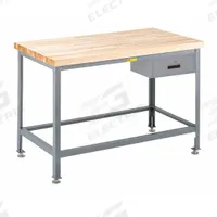 LITTLE GIANT Workbench: Adj Ht, Butcher Block, 36 in x 24 in, 2,000 lb Overall Load Capacity (MPN WT2436-LL-DR). Key specifications — attr558057: LITTLE GIANT.