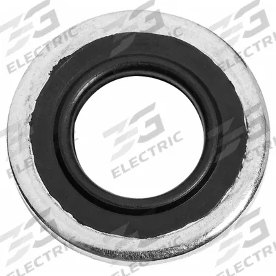 APPROVED VENDOR Bonded Sealing Washer: 1/4 in Screw Sz, Zinc-Plated, Steel, Buna-N Seal - Sealing Washers with Rubber-Bonded Inner Diameter
