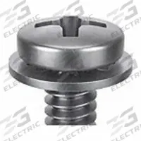 SEMS Screw: Internal Tooth, M3x0.50 Thread Size, 8 mm Lg, Stainless Steel, Passivated, Pan, 25 PK (MPN 1-MPI-3-8). Key specifications — Drive Size: #1.